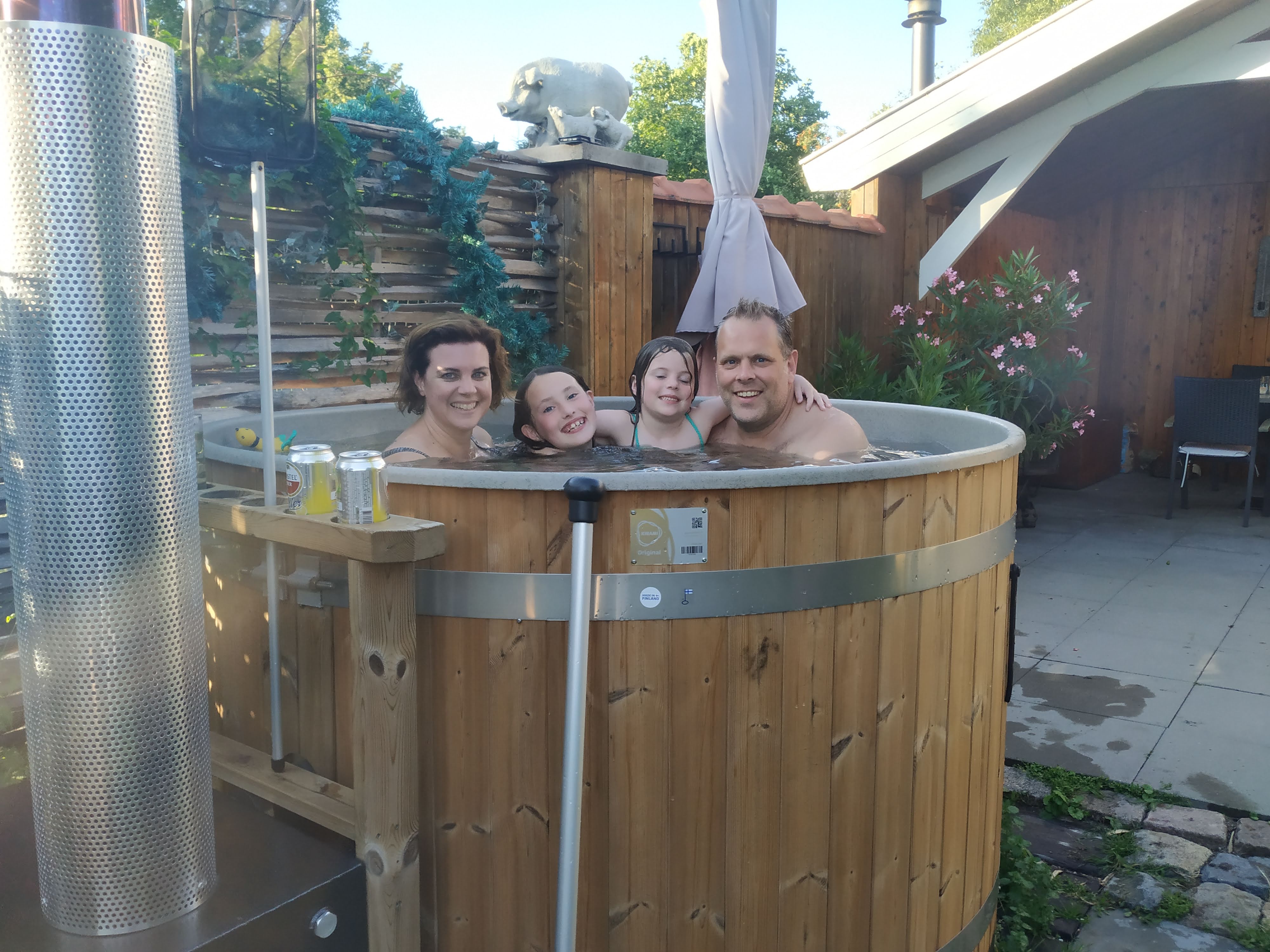 plezier met het hele gezin