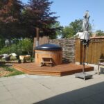 Home hottub voor het terras
