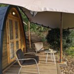 Home zitje naast de sauna