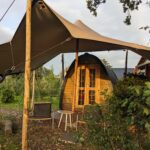 Home Zweedse boshut met zitje